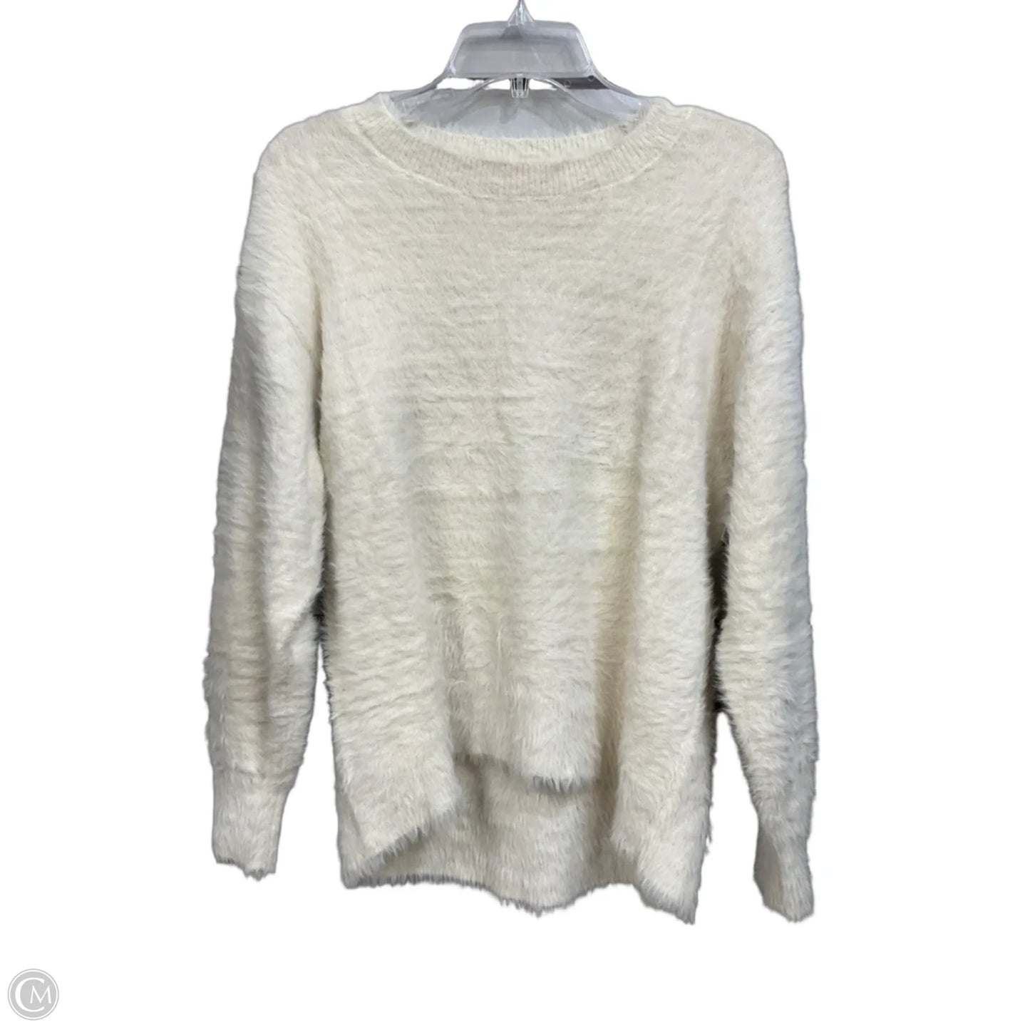 Sweater By Loft In Cream, Size: S