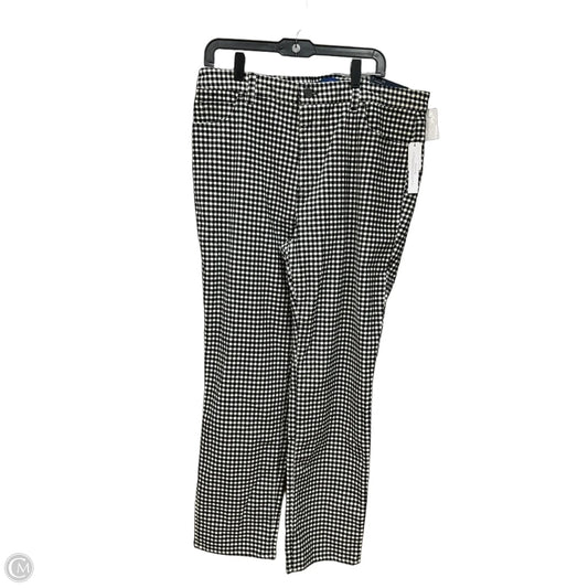 Pants Dress By Talbots In Plaid Pattern, Size: 16
