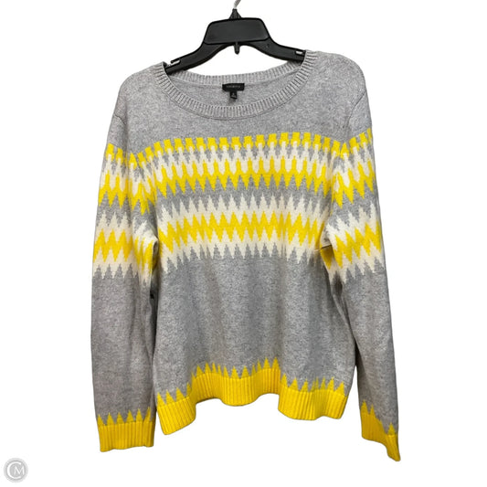 Sweater By Talbots In Striped Pattern, Size: Xl