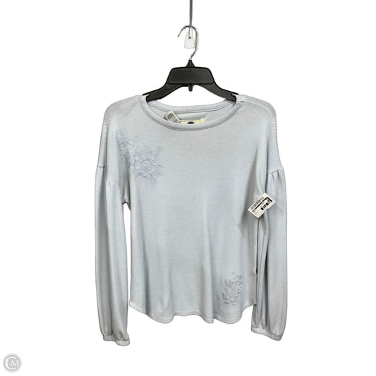 Top Long Sleeve By Cupio In Blue, Size: S