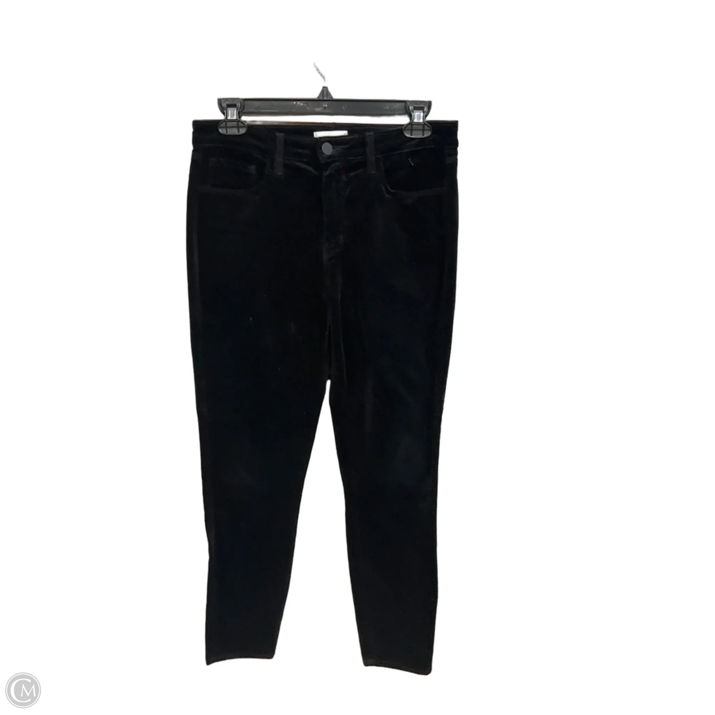 Pants Corduroy By L Agence In Black, Size: 4