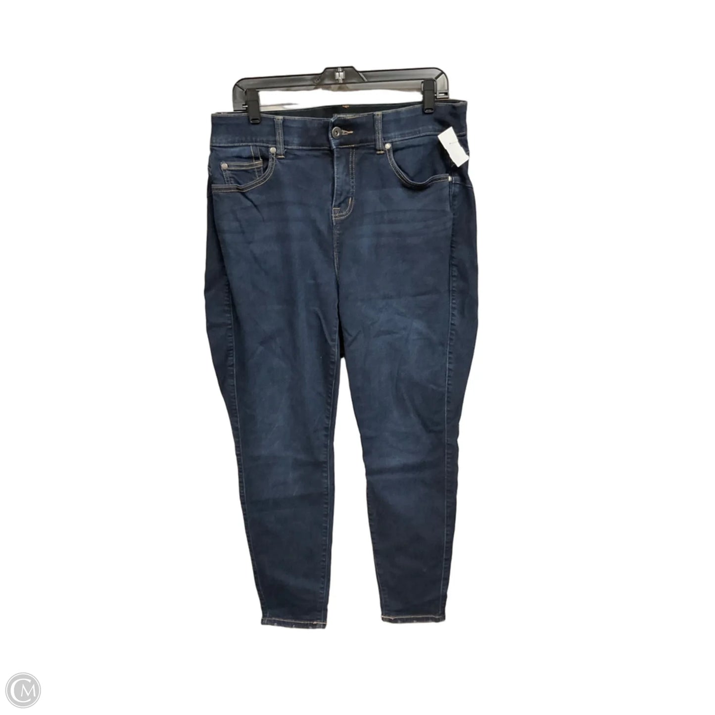 Jeans Skinny By Torrid In Blue Denim, Size: 16