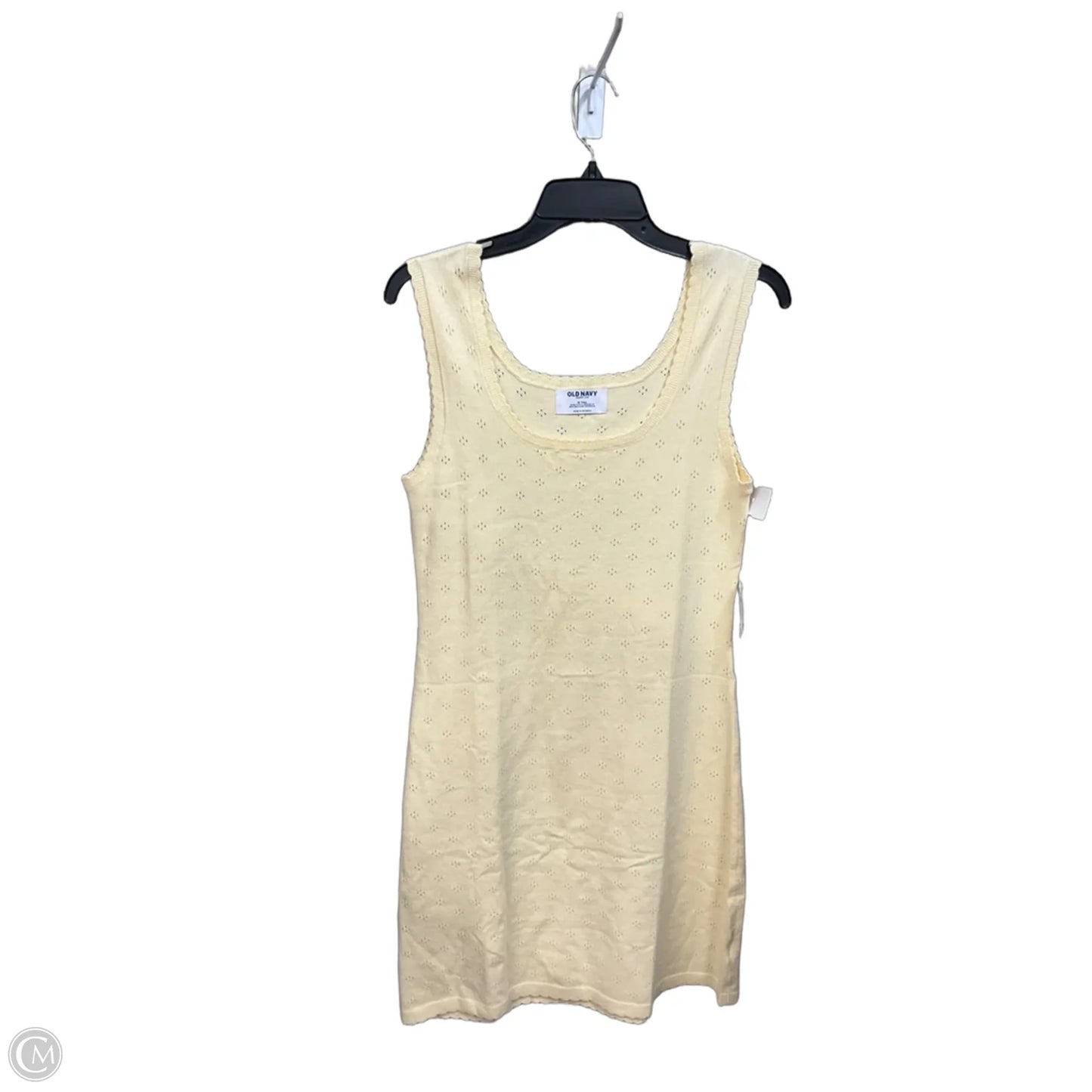 Dress Casual Short By Old Navy In Yellow, Size: M