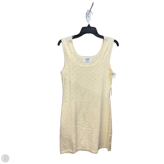 Dress Casual Short By Old Navy In Yellow, Size: M