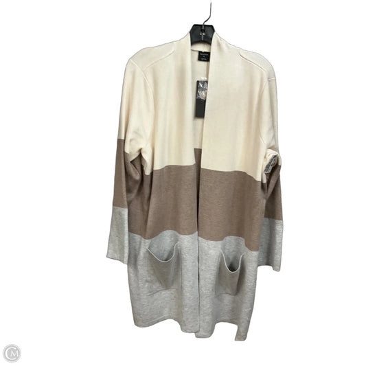 Cardigan By Cyrus In Striped Pattern, Size: 2x