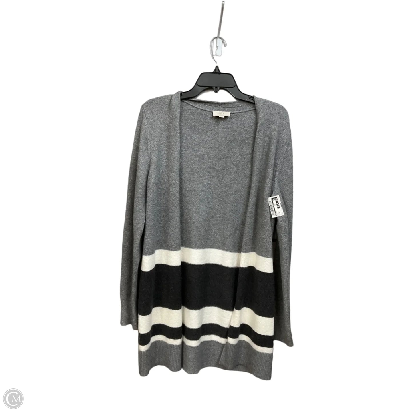 Cardigan By Loft In Grey, Size: M