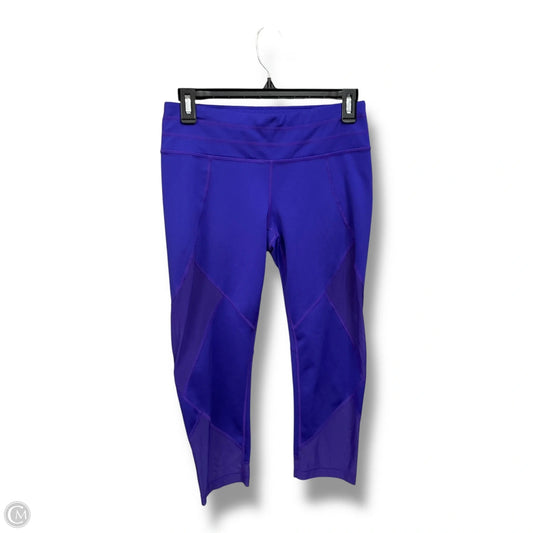 Athletic Leggings Capris By Athleta In Purple, Size: S