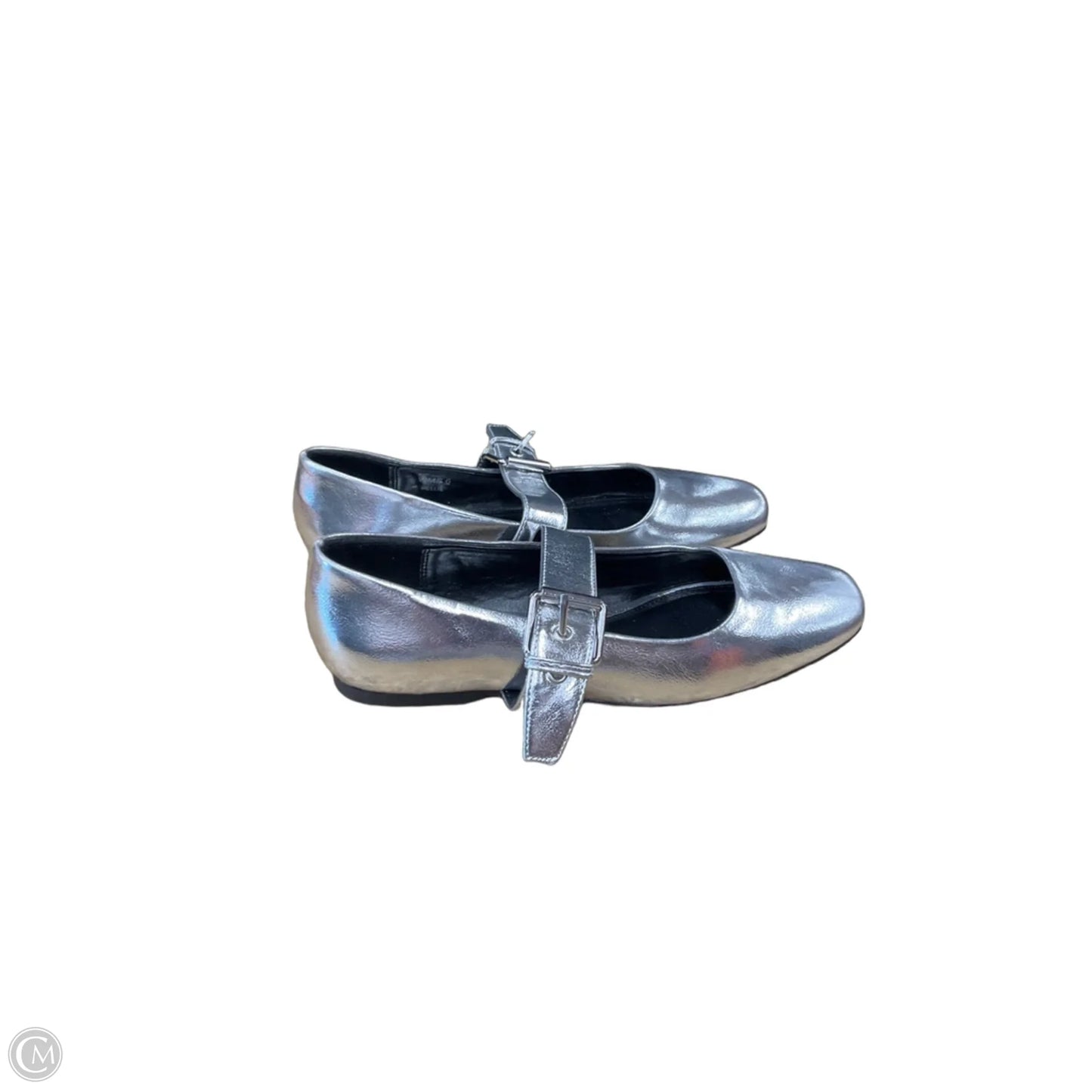 Shoes Flats By Dolce Vita In Silver, Size: 6