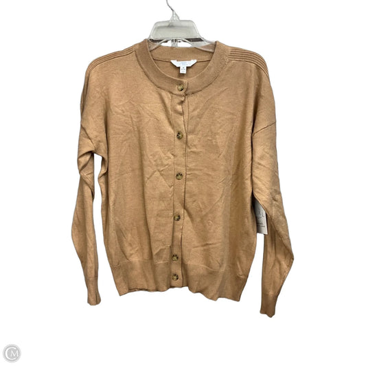 Cardigan By Time And Tru In Tan, Size: M