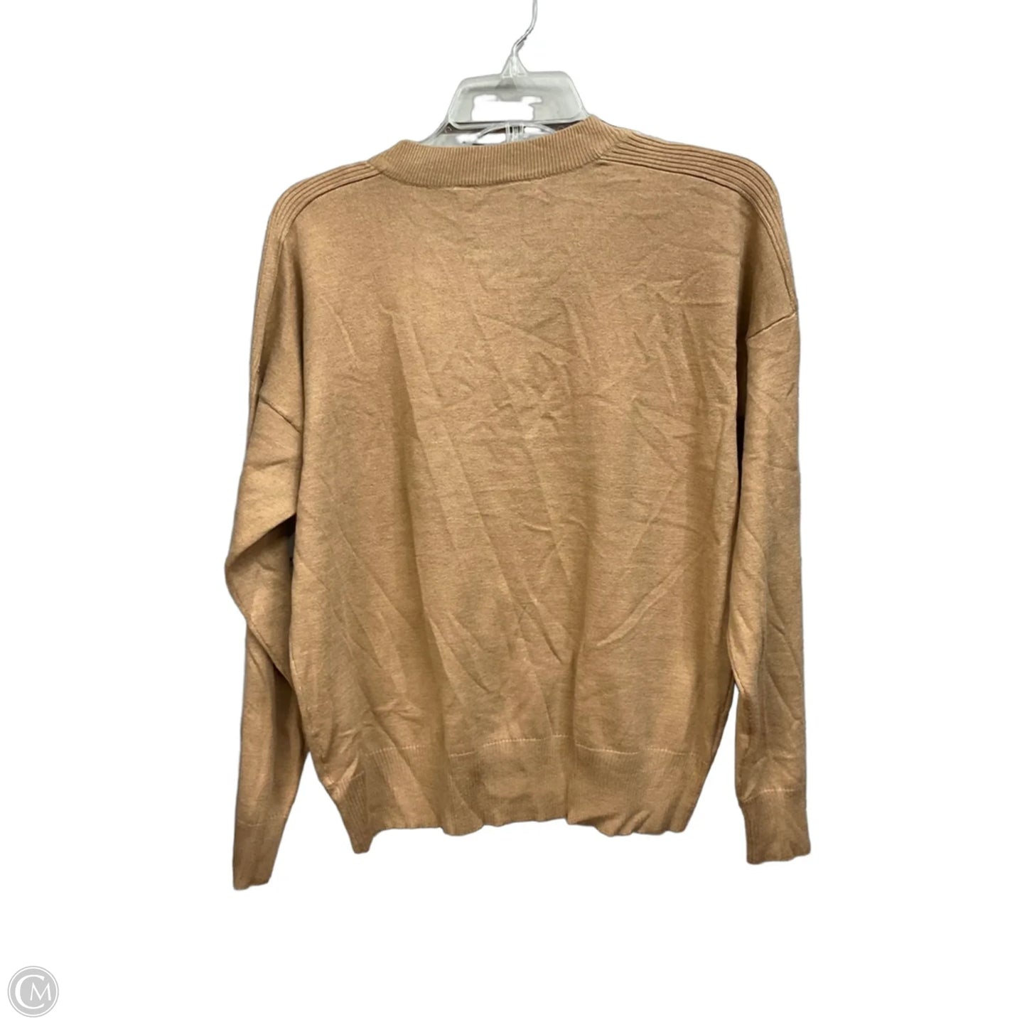 Cardigan By Time And Tru In Tan, Size: M