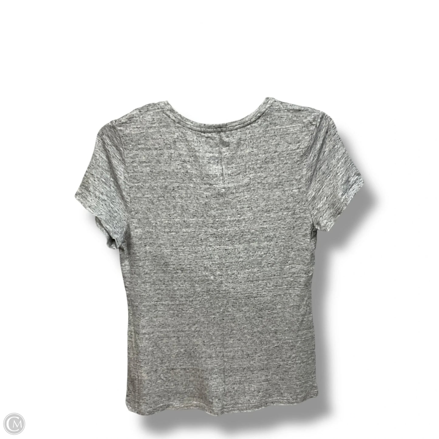 Top Short Sleeve Basic By Apt 9 In Grey, Size: S