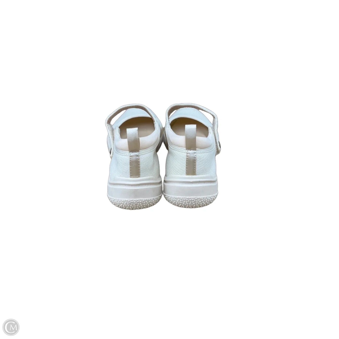 Shoes Flats By Clothes Mentor In Cream, Size: 10
