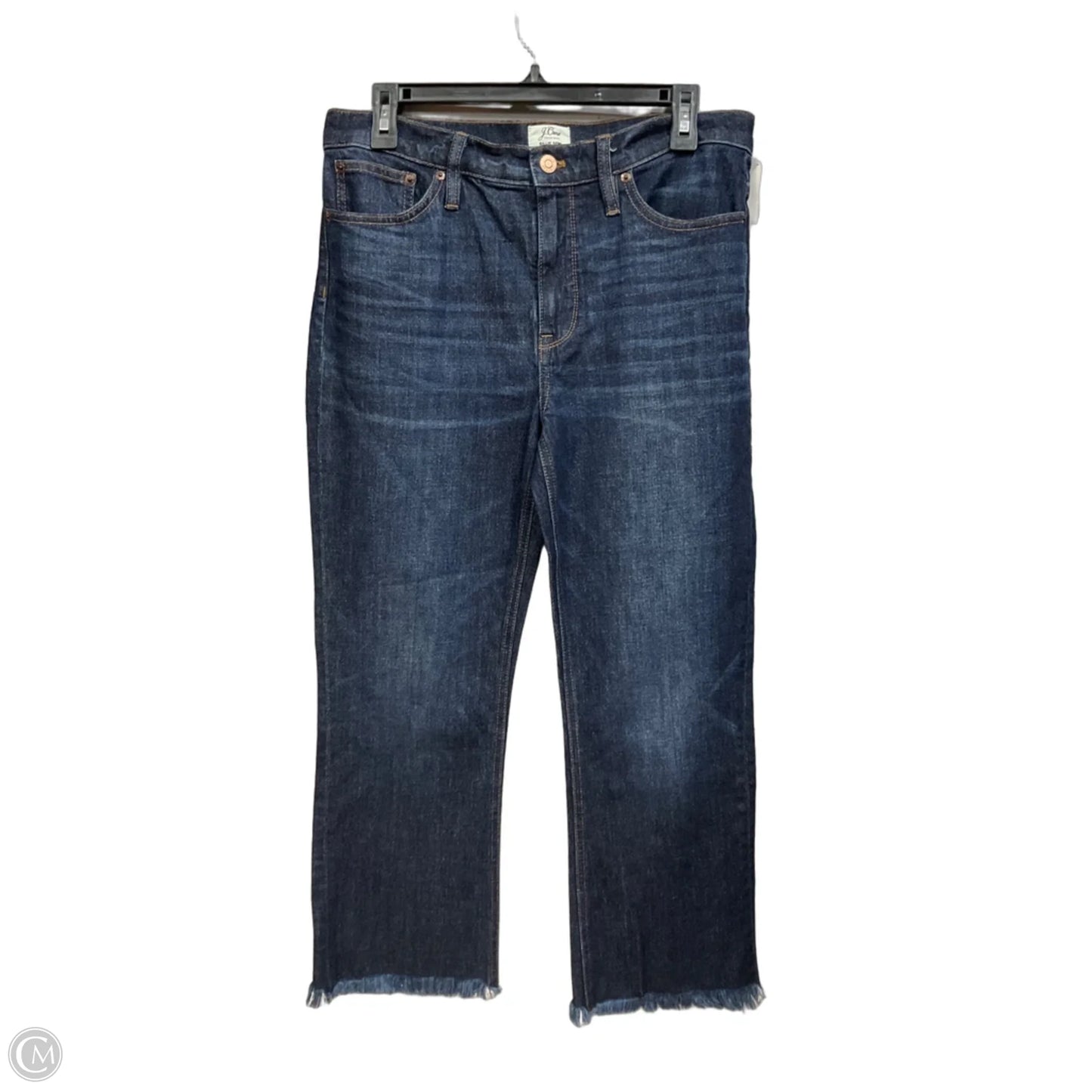 Jeans Straight By J. Crew In Blue Denim, Size: 10