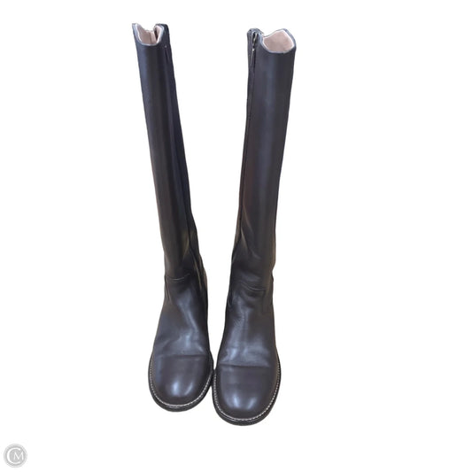 Boots Knee Flats By Blondo In Brown, Size: 8