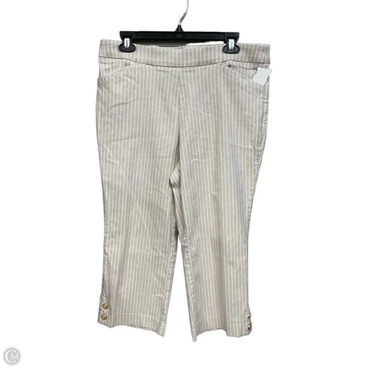 Pants Dress By Counterparts In Striped Pattern, Size: 12