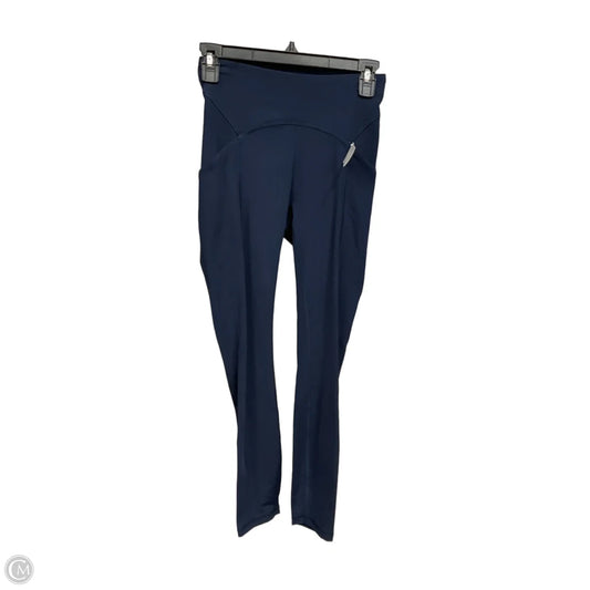 Athletic Leggings By Lululemon In Navy, Size: 4