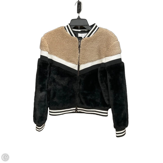Jacket Faux Fur & Sherpa By John + Jenn In Multi-colored, Size: S