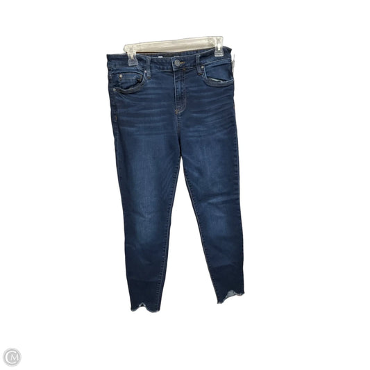 Jeans Skinny By Kut In Blue Denim, Size: 8
