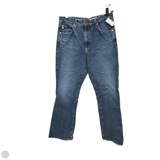 Jeans Boot Cut By Ag Jeans In Blue Denim, Size: 10