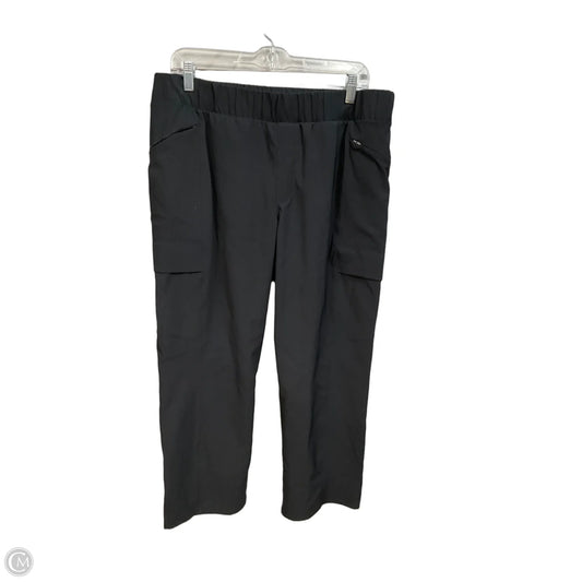 Athletic Pants By Eddie Bauer In Black, Size: Xl