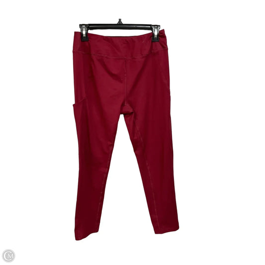Athletic Leggings By Lululemon In Red, Size: 6