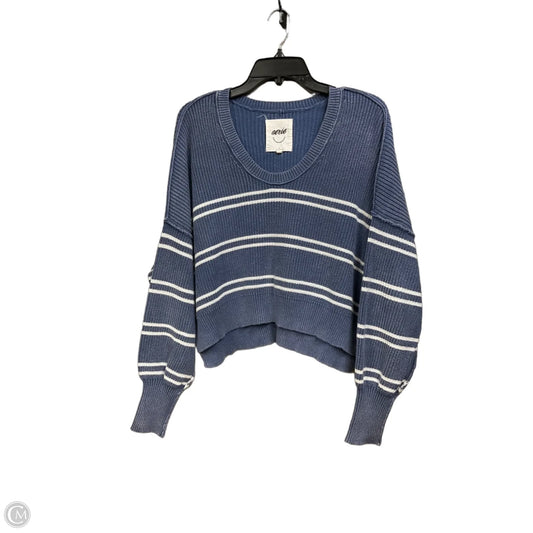 Sweater By Aerie In Striped Pattern, Size: M