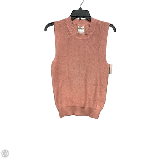 Top Sleeveless By Cma In Peach, Size: S