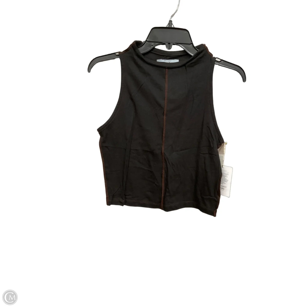 Top Sleeveless Basic By Cma In Black, Size: M