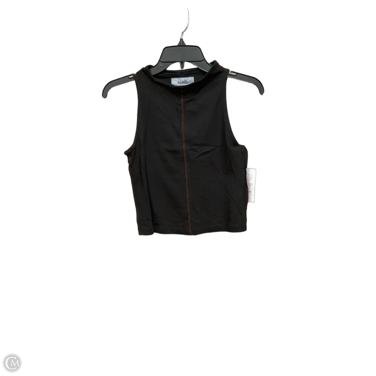 Top Sleeveless Basic By Cma In Black, Size: S