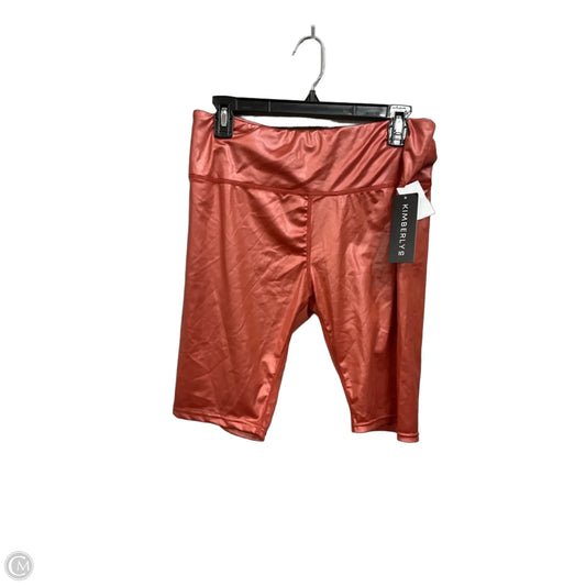Athletic Shorts By Kimberly In Red, Size: Xl