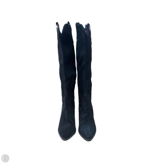 Boots Knee Heels By Blondo In Black, Size: 7.5