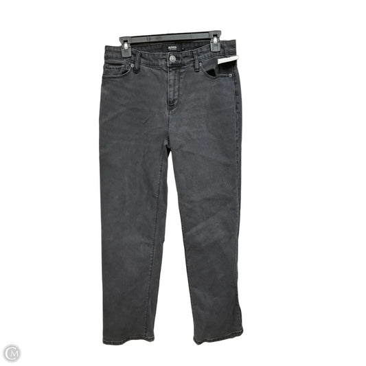 Jeans Straight By Hudson In Black Denim, Size: 10