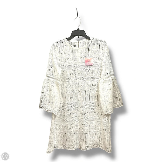 Swimwear Cover-up By Clothes Mentor In White, Size: Osfm