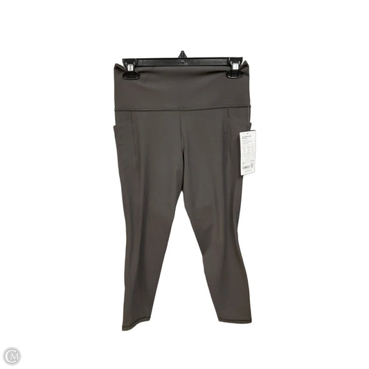 Athletic Leggings By Athleta In Grey, Size: M