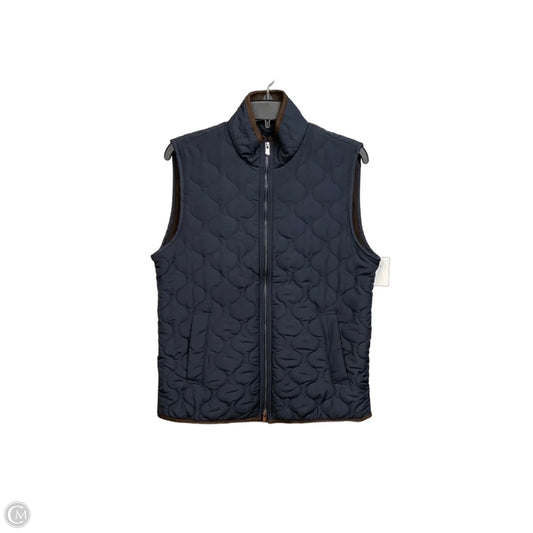 Vest Puffer & Quilted By Tahari In Navy, Size: S