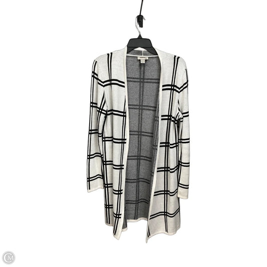 Cardigan By Loft In Plaid Pattern, Size: M