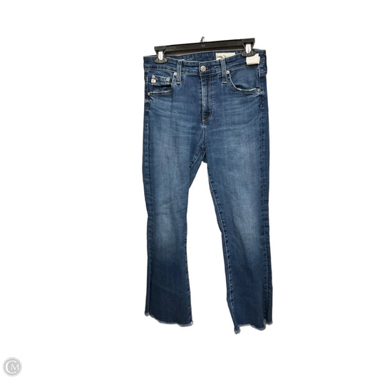 Jeans Boot Cut By Ag Jeans In Blue Denim, Size: 6