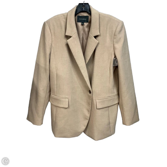 Blazer By Banana Republic In Tan, Size: 12