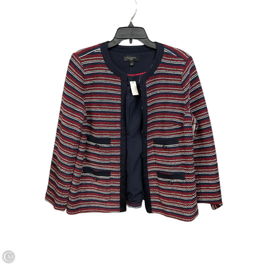 Blazer By Talbots In Striped Pattern, Size: Lp