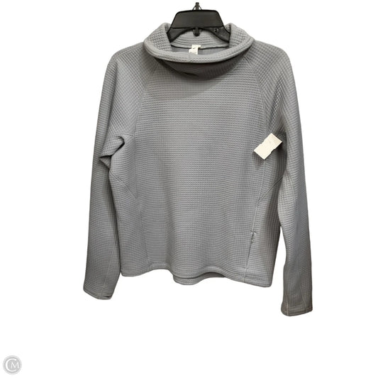 Athletic Sweatshirt Collar By Lululemon In Grey, Size: S