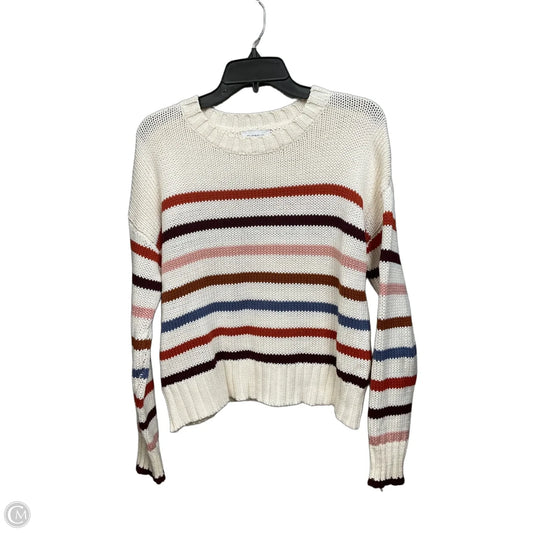 Sweater By Evereve In Striped Pattern, Size: S