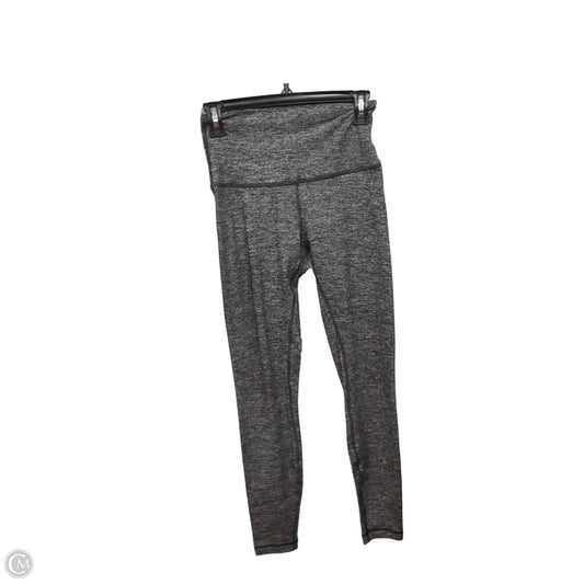 Athletic Leggings By Lululemon In Grey, Size: 6
