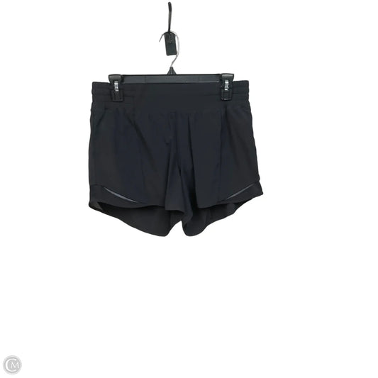 Athletic Shorts By Lululemon In Black, Size: 8