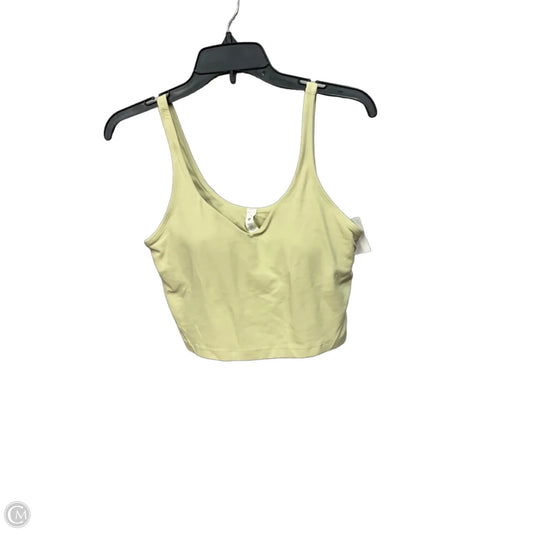 Athletic Bra By Lululemon In Green, Size: 10