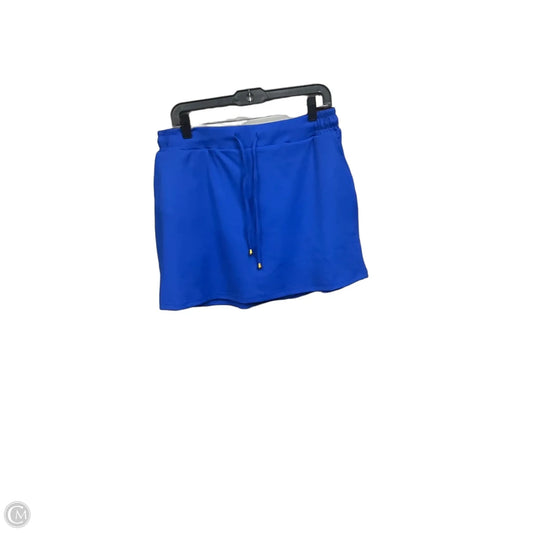 Athletic Skort By Clothes Mentor In Blue, Size: Xl
