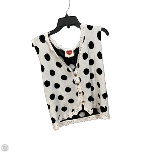 Vest Other By Clothes Mentor In Polkadot Pattern, Size: Xl