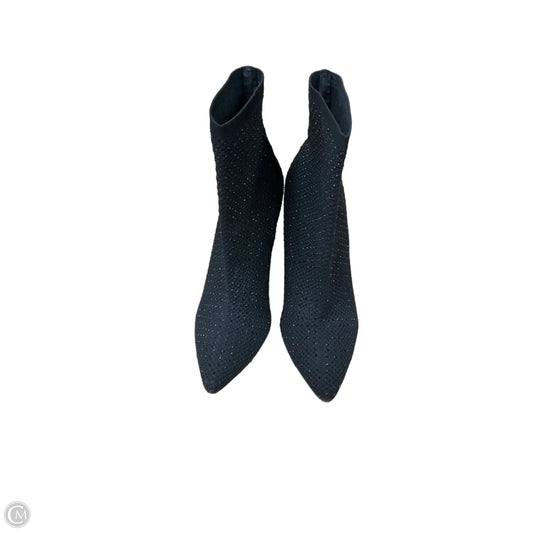 Boots Ankle Heels By Mia In Black, Size: 8