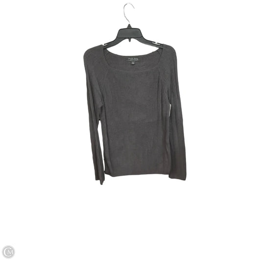 Top Long Sleeve By Barefoot Dreams In Grey, Size: M