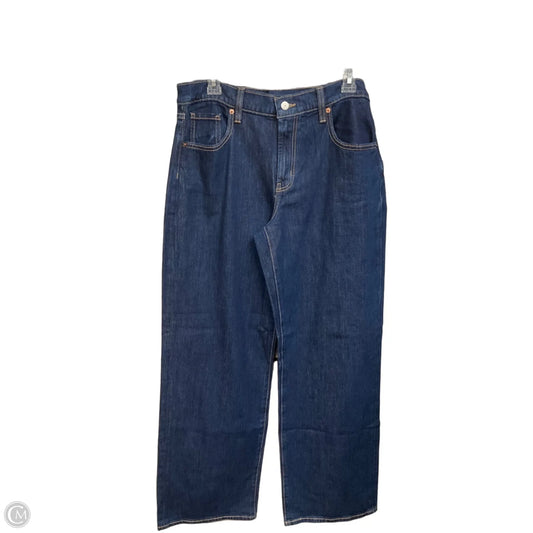 Jeans Wide Leg By Old Navy In Blue Denim, Size: 8