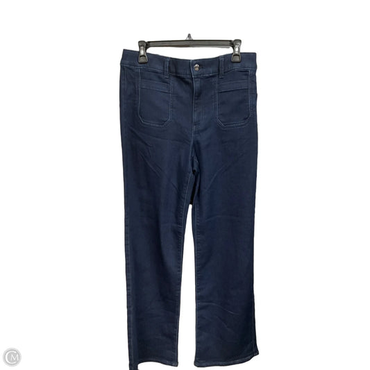 Jeans Boot Cut By Talbots In Blue Denim, Size: 8